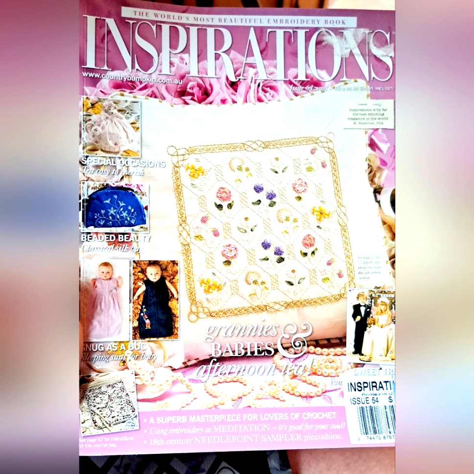 Inspirations Magazine Worlds Most Beautiful Embroidery 2009 Issue 64 Beading